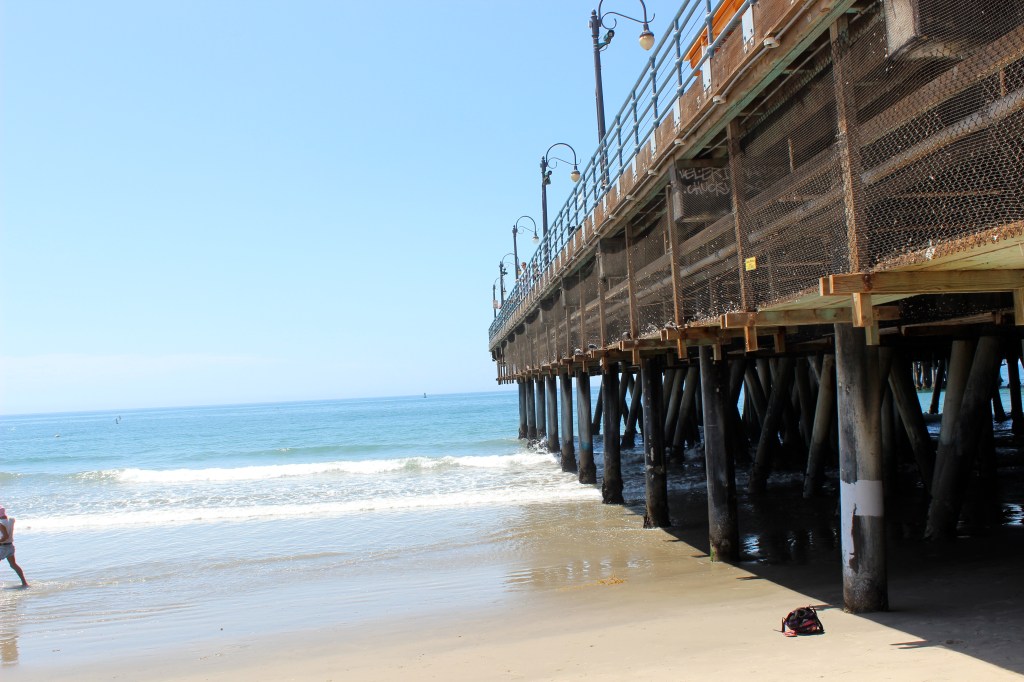 Santa Monica Pier. 