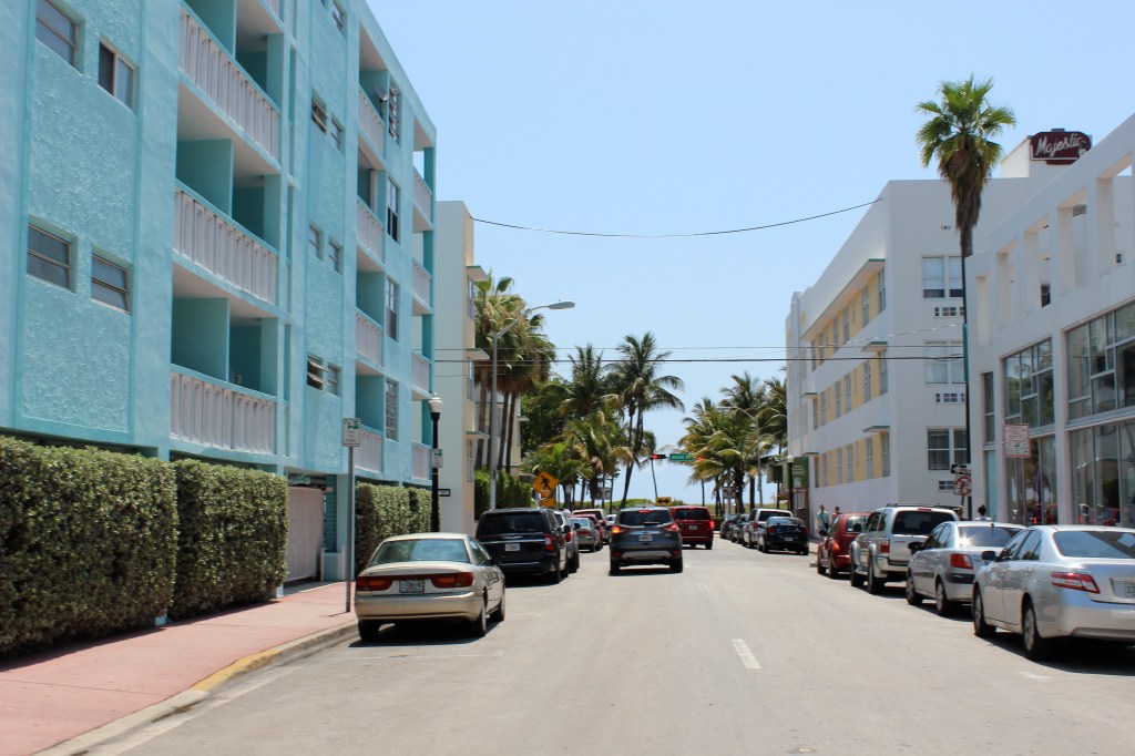 Oh the colors of Art Deco in South Beach!