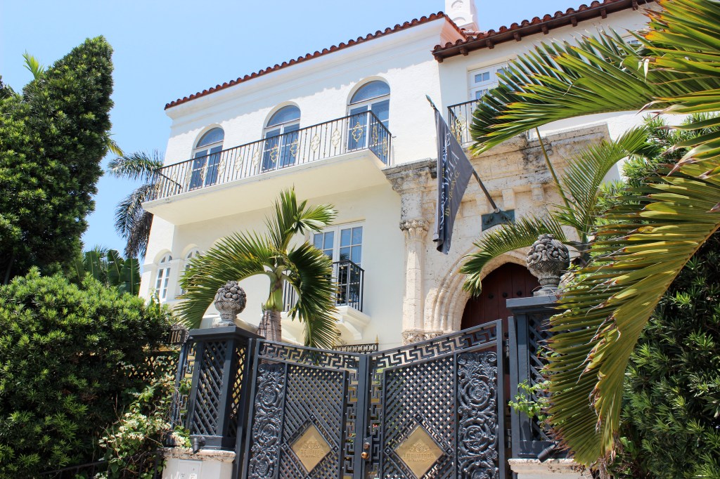 Versace's house on South Beach. 