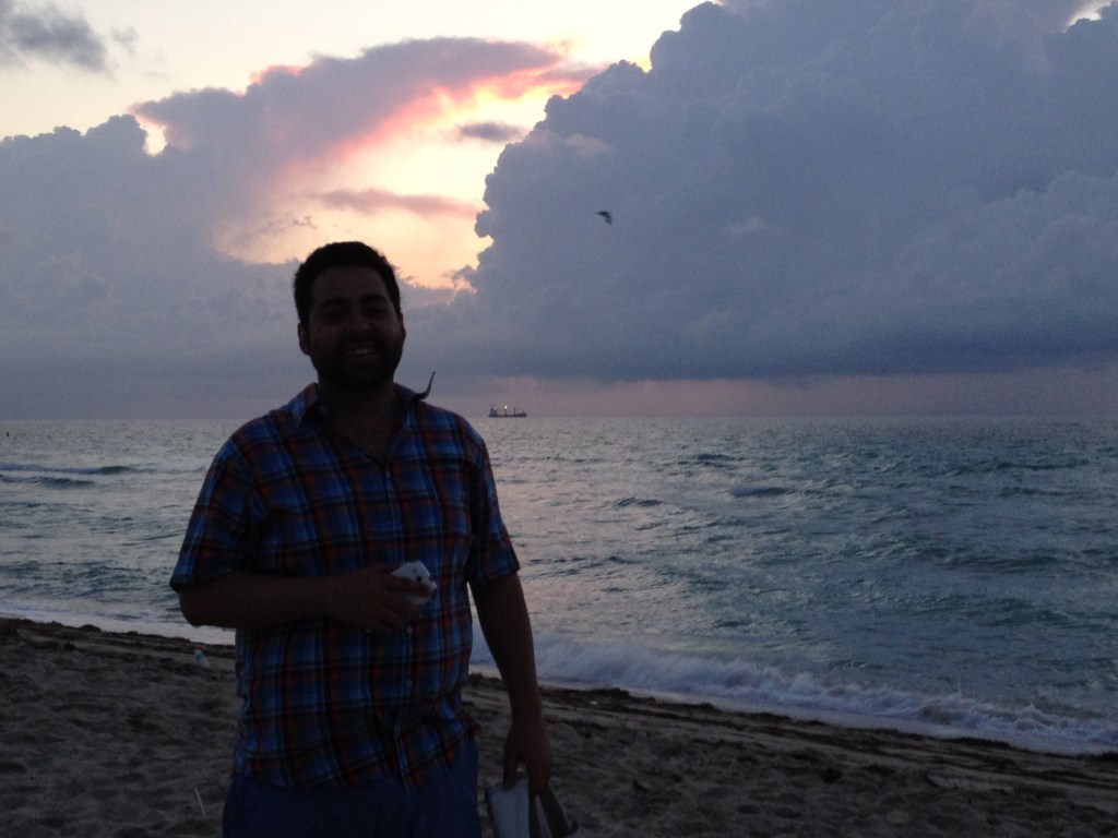 Cell phone in hand about to be a photographer. 